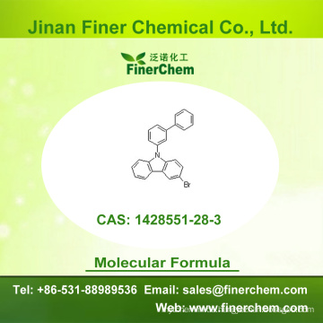 Cas 1428551-28-3 | 9- [1,1&#39;-Biphenyl] -3-yl-3-brom-9H-carbazol | OLED Zwischenstufen | Aufrechtzuerhalten 1428551-28-3 | Fabrikpreis; Großer Vorrat